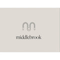 Solid Pine King Bed with Arched Headboard by Middlebrook Designs