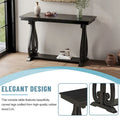 48-Inch Rustic Vintage Console Table - Farmhouse Entryway Furniture