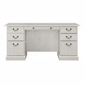 Saratoga Executive Desk with Drawers and Storage by Bush Furniture