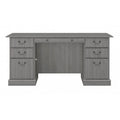 Saratoga Executive Desk with Drawers and Storage by Bush Furniture