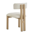 Set of 4 Astura Upholstered Dining Chairs with Iron Frame by Christopher Knight Home