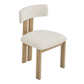 Set of 4 Astura Upholstered Dining Chairs with Iron Frame by Christopher Knight Home