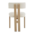 Set of 4 Astura Upholstered Dining Chairs with Iron Frame by Christopher Knight Home