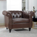 Christopher Knight Home - Winston Faux Leather Chesterfield Club Chair