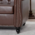 Christopher Knight Home - Winston Faux Leather Chesterfield Club Chair