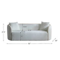 Christopher Knight Home - Tonson 82-Inch Curved Boucle 3-Seater Sofa