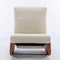 GDFStudio Contemporary Rocking Recliner with Footrest