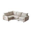 Christopher Knight Home - Evelyn Contemporary Modular L-Shaped Upholstered Sectional Sofa