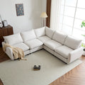 Christopher Knight Home - Evelyn Contemporary Modular L-Shaped Upholstered Sectional Sofa