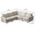 Christopher Knight Home - Evelyn Contemporary Modular L-Shaped Upholstered Sectional Sofa