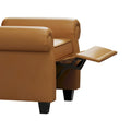 Contemporary Tufted Push-Back Recliner Armchair