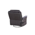 Christopher Knight Home Harrison Soft Power Swivel Rocker Recliner with Heating & Massage, Featuring Pillow Top Arms for Living Areas