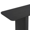 Christopher Knight Home - Mirod Stylish Minimalist Console Table with Curved Corners and U-Base
