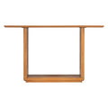 Christopher Knight Home - Mirod Stylish Minimalist Console Table with Curved Corners and U-Base