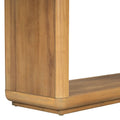 Christopher Knight Home - Mirod Stylish Minimalist Console Table with Curved Corners and U-Base