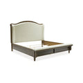 Signature Design by Ashley Sturlayne Brown and Beige Upholstered Bed Frame