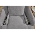 Signature Design by Ashley Modmax Dark Gray Reclining Swivel Glider Chair