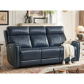 81.5" Genuine Leather Zero Gravity Power Recliner Sofa with Power Headrest and USB/USB-C Ports