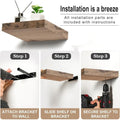 Wall-Mounted Floating Shelf