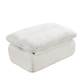 34-Inch Modern Upholstered Sofa with Ottoman - Perfect for Small Spaces