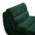 34-Inch Modern Upholstered Sofa with Ottoman - Perfect for Small Spaces