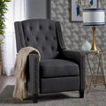 Roomfitters Classic Fabric Push-Back Recliner Chair - Elegant Seating for Living Room and Bedroom