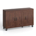 Costway 3-Door Storage Sideboard Buffet Cabinet Console