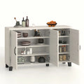 Costway 3-Door Storage Sideboard Buffet Cabinet Console