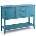 Costway Wooden Sideboard Buffet Console Table with Drawers