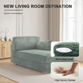 DREAMSIDEA Extra-Large Right-Facing Chaise Lounge Sofa
