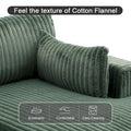 DREAMSIDEA Extra-Large Right-Facing Chaise Lounge Sofa