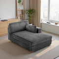 DREAMSIDEA Extra-Large Right-Facing Chaise Lounge Sofa