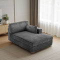 DREAMSIDEA Extra-Large Right-Facing Chaise Lounge Sofa
