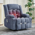 Heat and Massage Recliner Chair with Remote Control