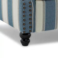 Nail-Head Trimmed Pushback Recliner with Padded Seat