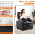 Versatile Recliner Chair with 8 Massage Settings and Lumbar Support for Ultimate Relaxation and Home Theater Experience