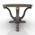 Denhour 48-Inch Vintage Grey Farmhouse Coffee Table - DH BASIC Collection