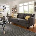 iNSPIRE Q Modern Elston Tufted Linen Track Sofa