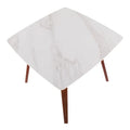 Carson Carrington Sala Dining Table Featuring a Textured Marble Top