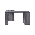 Furniture of America Barlon 59-Inch L-Shaped Computer Desk with USB Ports