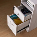 Furniture of America Barlon 59-Inch L-Shaped Computer Desk with USB Ports