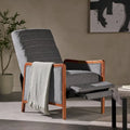 Anaura Channel-Stitched Pushback Recliner from Christopher Knight Home