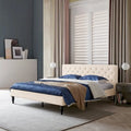 Christopher Knight Home Atterbury King Size Upholstered Bed Platform