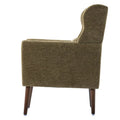 Contemporary Upholstered Accent Chair with Foam Filling for Living Room - Dimensions: 28.74 x 24.21 x 37.60 inches