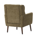 Contemporary Upholstered Accent Chair with Foam Filling for Living Room - Dimensions: 28.74 x 24.21 x 37.60 inches