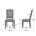 Christopher Knight Home Regan Upholstered 7-Piece Expandable Dining Set