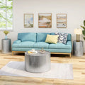 Christopher Knight Home Braeburn Contemporary 3-Piece Round Table Set
