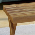 Christopher Knight Home Esmeralda Acacia Wood Farmhouse Coffee Table