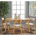 Christopher Knight Home Alma Mid-Century 5-Piece Wooden Rectangular Dining Set