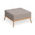 Christopher Knight Home Carson Lund Mid-Century Tufted Fabric Square Ottoman